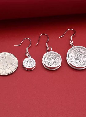 新款银饰品999纯银民族风