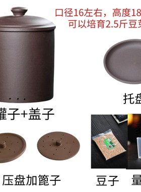 小型新型豆芽机家用绿豆芽发芽盆神器花生芽黄豆芽菜豆芽罐桶器