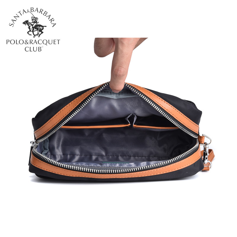 圣大保罗拉链手拿包 圣大保罗华夏展业男士包袋