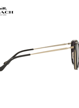 COACH2022年女款方形太阳眼镜