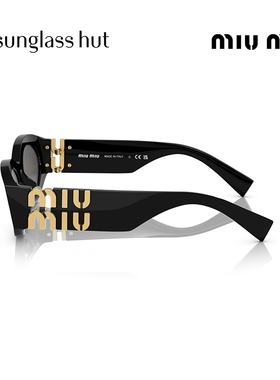 MIUMIU椭圆形女款太阳镜