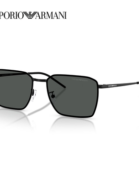 EMPORIO ARMANI/阿玛尼太阳镜男款渐变色墨镜方形眼镜0EA2172D