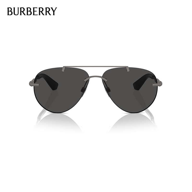 BURBERRY/博柏利【2024新款】太阳镜女款墨镜飞行员形眼镜0BE3151 - 图3