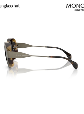 MONCLER【2025春夏新品】太阳镜男女同款墨镜圆形眼镜0ME4005T