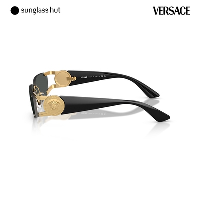 VERSACE/范思哲【七夕礼物】太阳镜男款墨镜长方形眼镜0VE2291