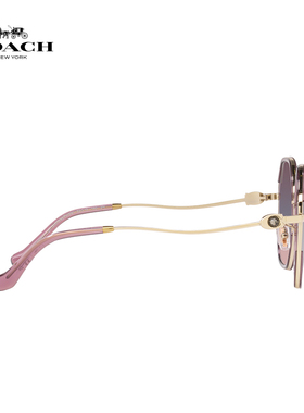 COACH不规则时尚女大框太阳眼镜