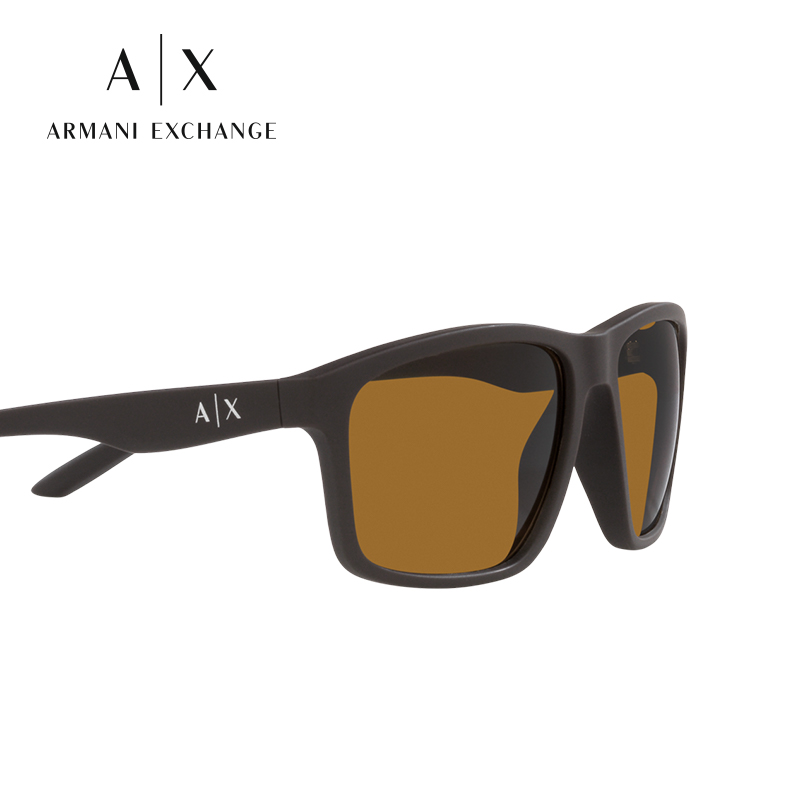 ARMANI/阿玛尼眼镜方框运动休闲简约男太阳镜墨镜0AX4122SF - 图3