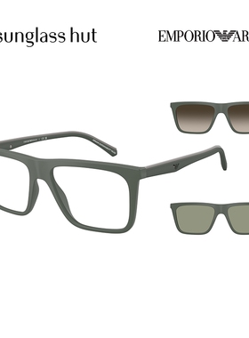 EMPORIO ARMANI/阿玛尼太阳镜男套镜墨镜方夹片眼镜0EA4258F