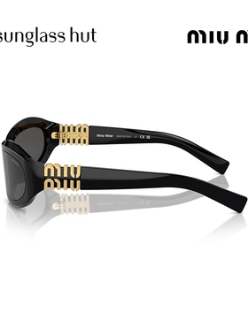 MIUMIU/缪缪防晒不规则形女墨镜