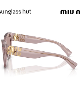 MIUMIU/缪缪防晒方形复古女墨镜