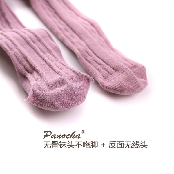 panocka春秋夏女童连袜裤长筒袜 panocka儿童袜子(0-16岁)