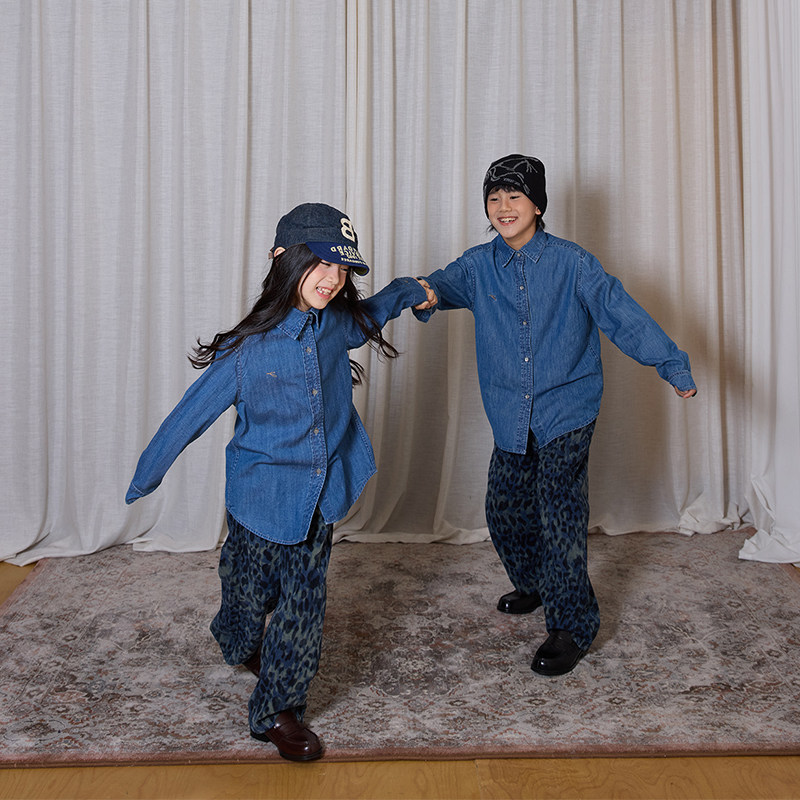 男女童牛仔衬衫2025秋季新款儿童长袖上衣中大童开衫衬衣亲子外套,淘宝优惠券,粉丝福利购,淘宝优惠卷