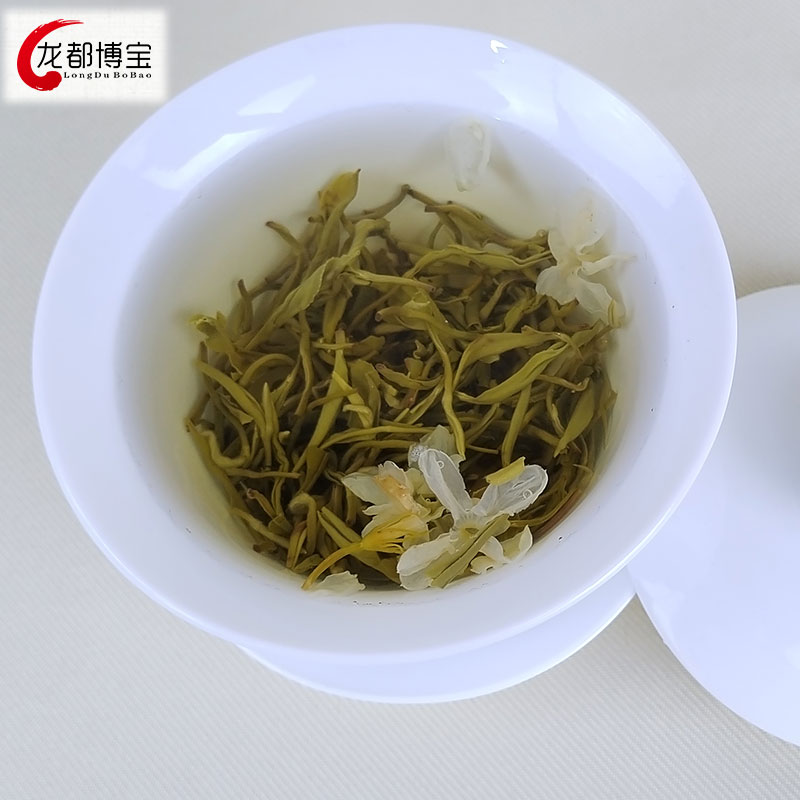 龙都博宝精制飘雪（3克X84包）小包装250克袋 四川荣县产茉莉花茶 - 图3