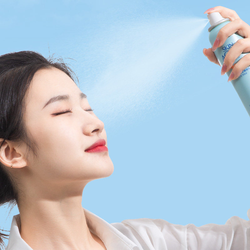 曼秀雷敦防晒喷雾女新碧清爽防晒霜 曼秀雷敦美妆防晒霜