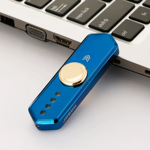 Волчок для пальца с зарядкой, разноцветная модная зажигалка для друга