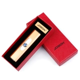 Защитная ветрозащитная мужская электронная ультратонкая креативная зажигалка с usb-зарядкой с вольфрамовой проволокой, делается под заказ