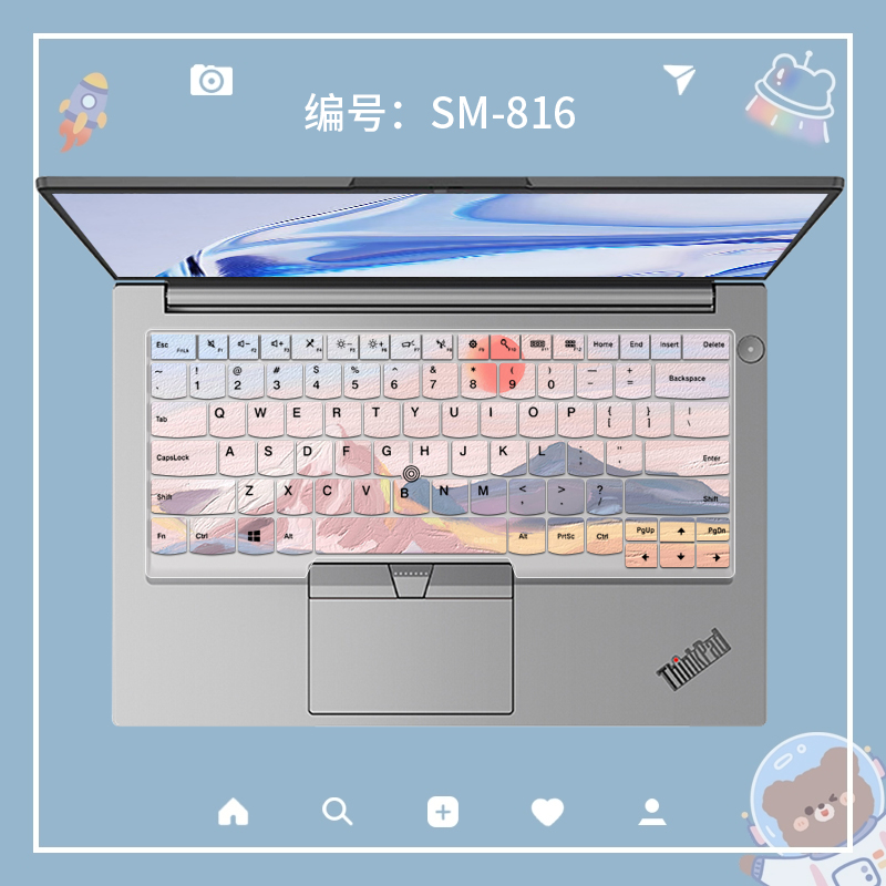 适用联想ThinkPad键盘膜E431 T440p T430 T470笔记本电脑防尘垫14 - 图1