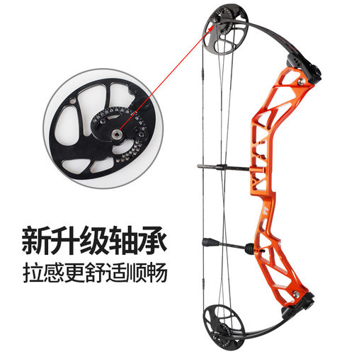 2023款顶点新T1复合弓箭套装户外渔乐竞技射准弓射箭器材非两用弓 - 图2
