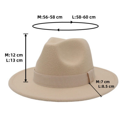 欧美风秋冬新款毛毡爵士帽女时尚方块丝带法式礼帽男款,淘宝优惠券,粉丝福利购,淘宝优惠卷