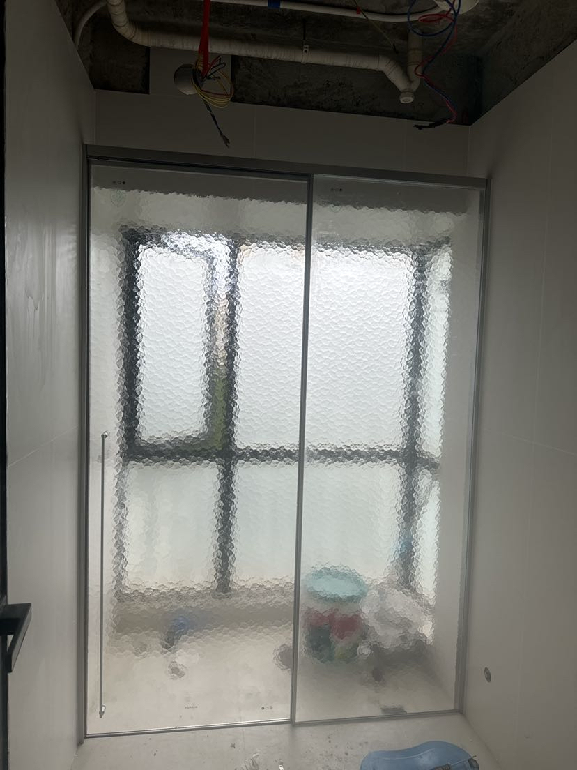 新款下沉式无障碍窄边淋浴房玻璃隔断一固一移门玻4包加厚不锈钢,淘宝优惠券,粉丝福利购,淘宝优惠卷