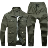 Хлопковый эластичный весенний износостойкий комбинезон, униформа, защита от ожогов, делается под заказ