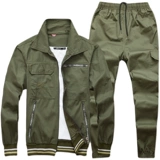 Летний тонкий мужской хлопковый износостойкий дорожный комбинезон, защита от ожогов