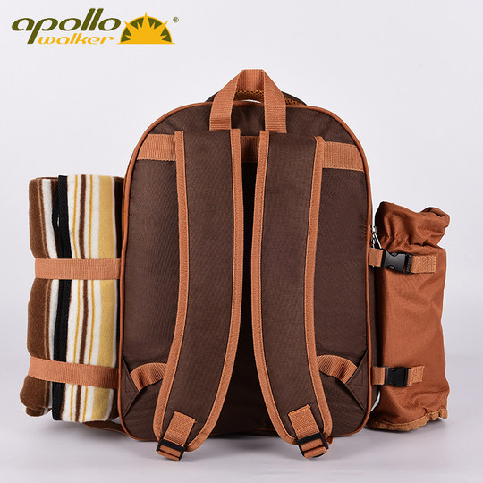 Apollowalker picnic bag four-person tableware set