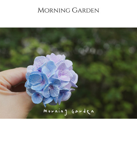 Morning Garden无尽夏绣球香薰扩香石车载出风口夹 送进口精油 - 图0