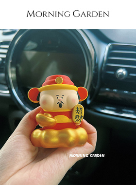 神招财暴富桌面装饰摆件