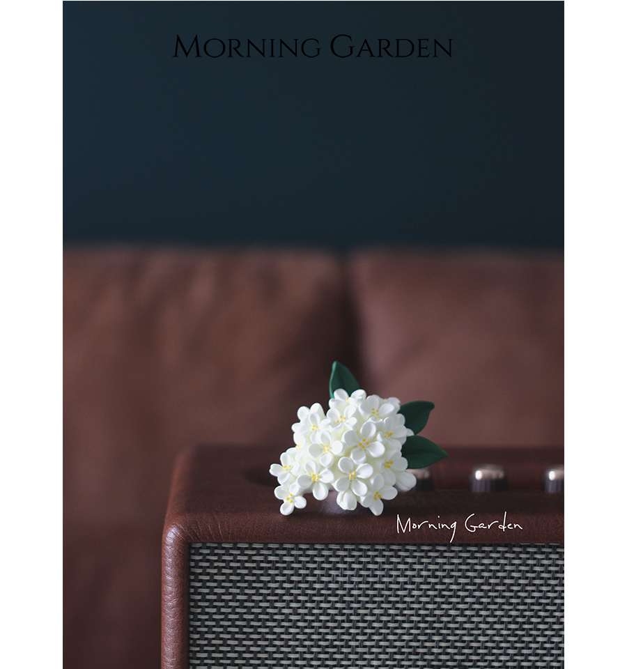Morning Garden桂花香满枝车载香水汽车空调出风口扩香石装饰 - 图0
