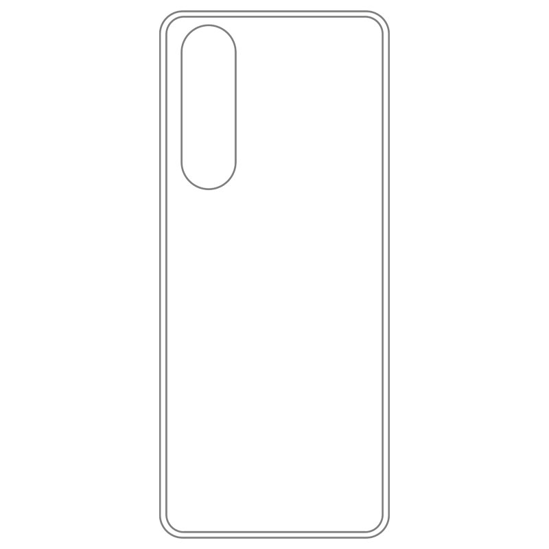 Suitable for Sony mobile phone case third generation transparent silicone cover
