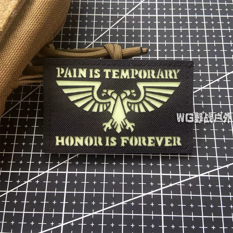 Pain is temporary honor is permanent magic sticker.