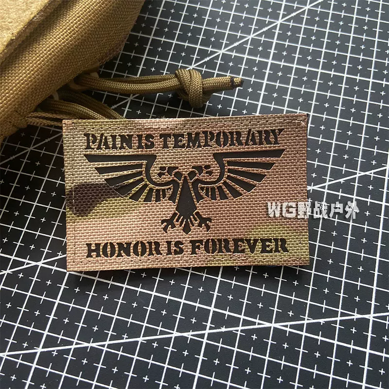 Pain is temporary honor is permanent magic sticker.