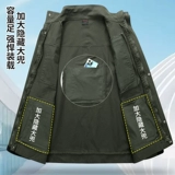 Хлопковый эластичный износостойкий демисезонный камуфляжный комплект для работы, рабочая одежда, увеличенная толщина, защита от ожогов