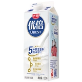 [光明优倍低脂肪/脱脂0脂肪/浓醇鲜奶950ml全脂鲜牛奶1.35L巴氏奶]