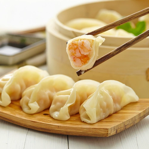 Zhengda (CP) Креветки Император -пельмены на пару 460 г 20 пельмени пельмени пельмени жареные пельмени