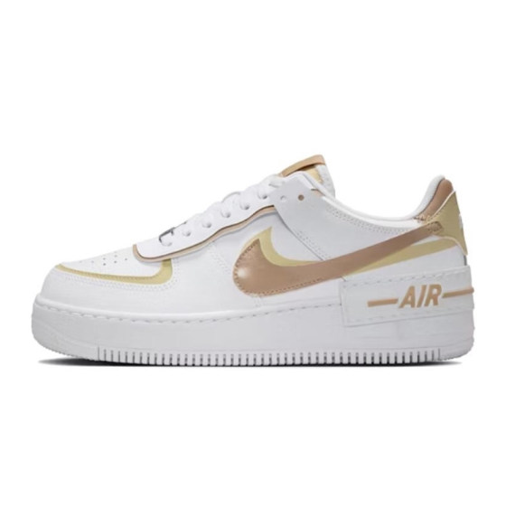 Nike women's shoes 2025 summer AF1 Air Force One Macaron Mandarin Duck  Thick Sole versatile board