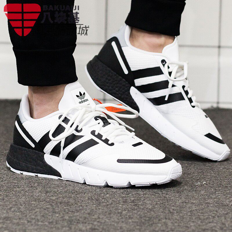 阿迪达斯三叶草男鞋2021秋款ZX 1K BOOST运动鞋低帮休闲鞋FX6510