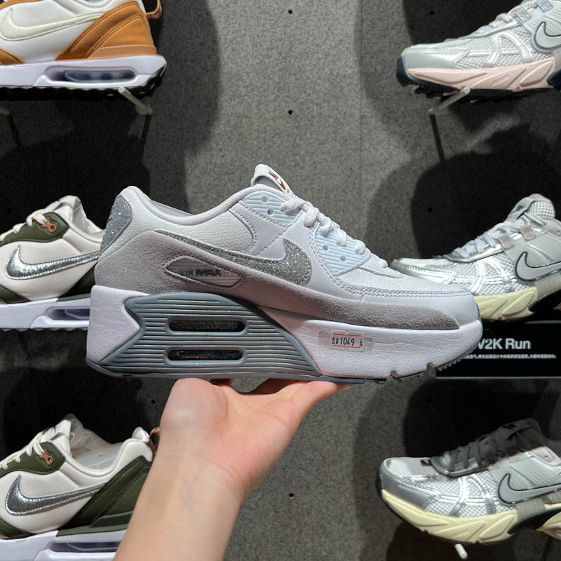 NIKE耐克女鞋2024冬季AIR MAX双层气垫厚底复古休闲鞋 HQ3456-191 - 图0