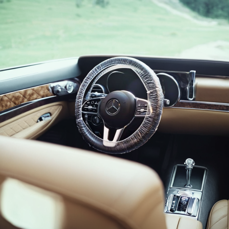 汽车维修保养一次性方向盘套座椅保护把套座位防污防灰尘塑料把套,淘宝优惠券,粉丝福利购,淘宝优惠卷