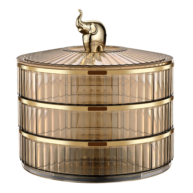 轻奢高档果盘家用客厅茶几2024新款零食瓜子坚果干果盘糖果收纳盒,淘宝优惠券,粉丝福利购,淘宝优惠卷