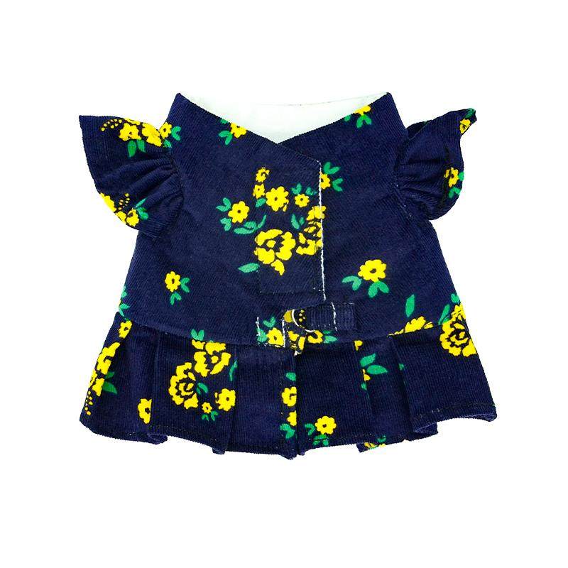 日系藏青色兔兔衣服马甲背心可爱裙子装扮外出俏皮宠物服饰牵引绳,淘宝优惠券,粉丝福利购,淘宝优惠卷