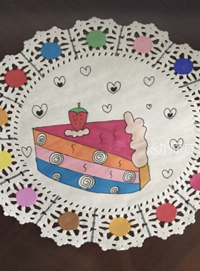 diy白胚画画涂鸦花纸环境布置