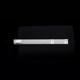 Tie clip for men's business formal wear simple pin silver