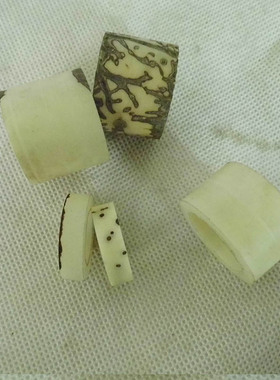 天然菩提子象牙果半成品戒指