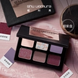 Shu uemura, матовые палетка теней, шесть цветов, официальный продукт