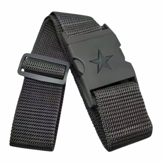 Cinturón de entrenamiento militar para niños con hebilla, cinturón exterior, cinturón para pantalones