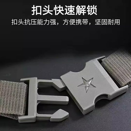 Cinturón de entrenamiento militar para niños con hebilla, cinturón exterior, cinturón para pantalones