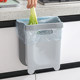 Kitchen trash can wall-mounted foldable