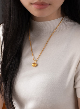 新款精品胖墩奶瓶葫芦吊坠项链